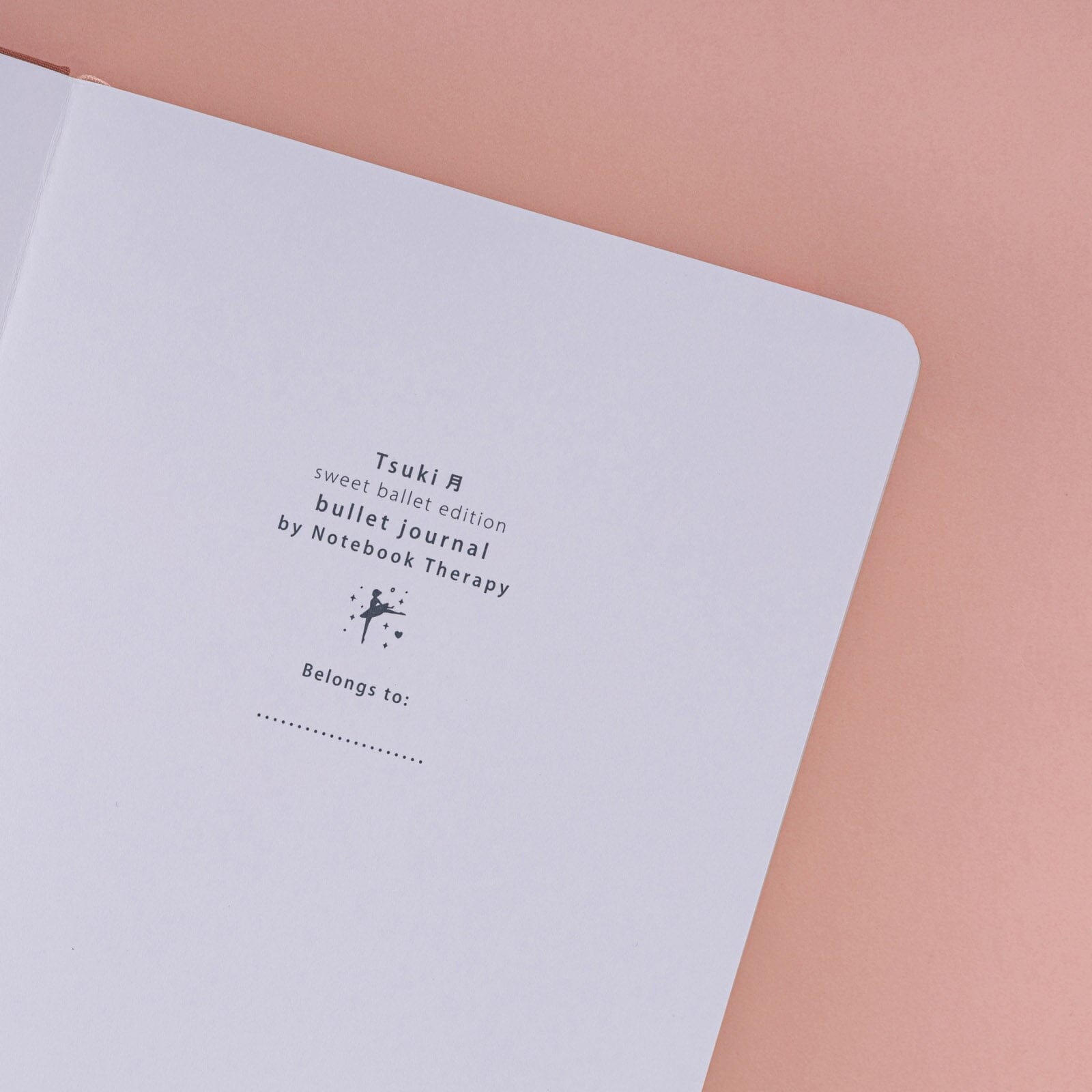 Tsuki 'Sweet Ballet' Limited Edition Luxury Bullet Journal ☾