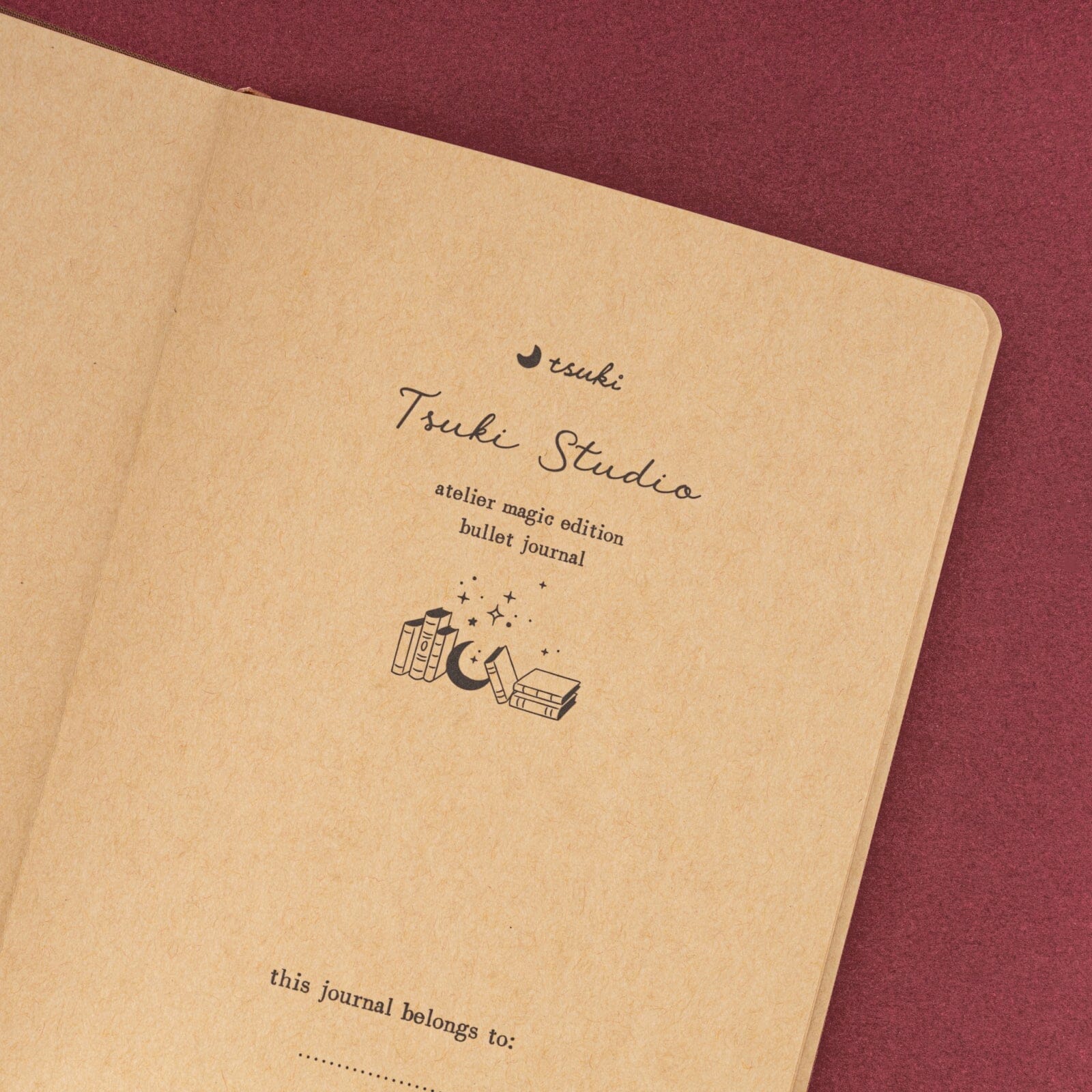 Tsuki 'Atelier Magic' Limited Edition Kraft Paper Bullet Journal in A5 ☾