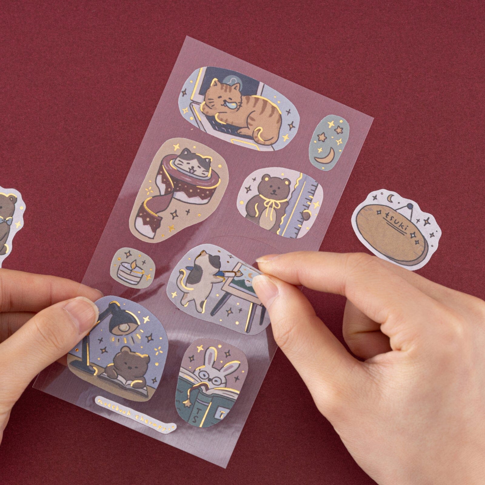 Tsuki 'Tsuki Studio' Sticker Set ☾