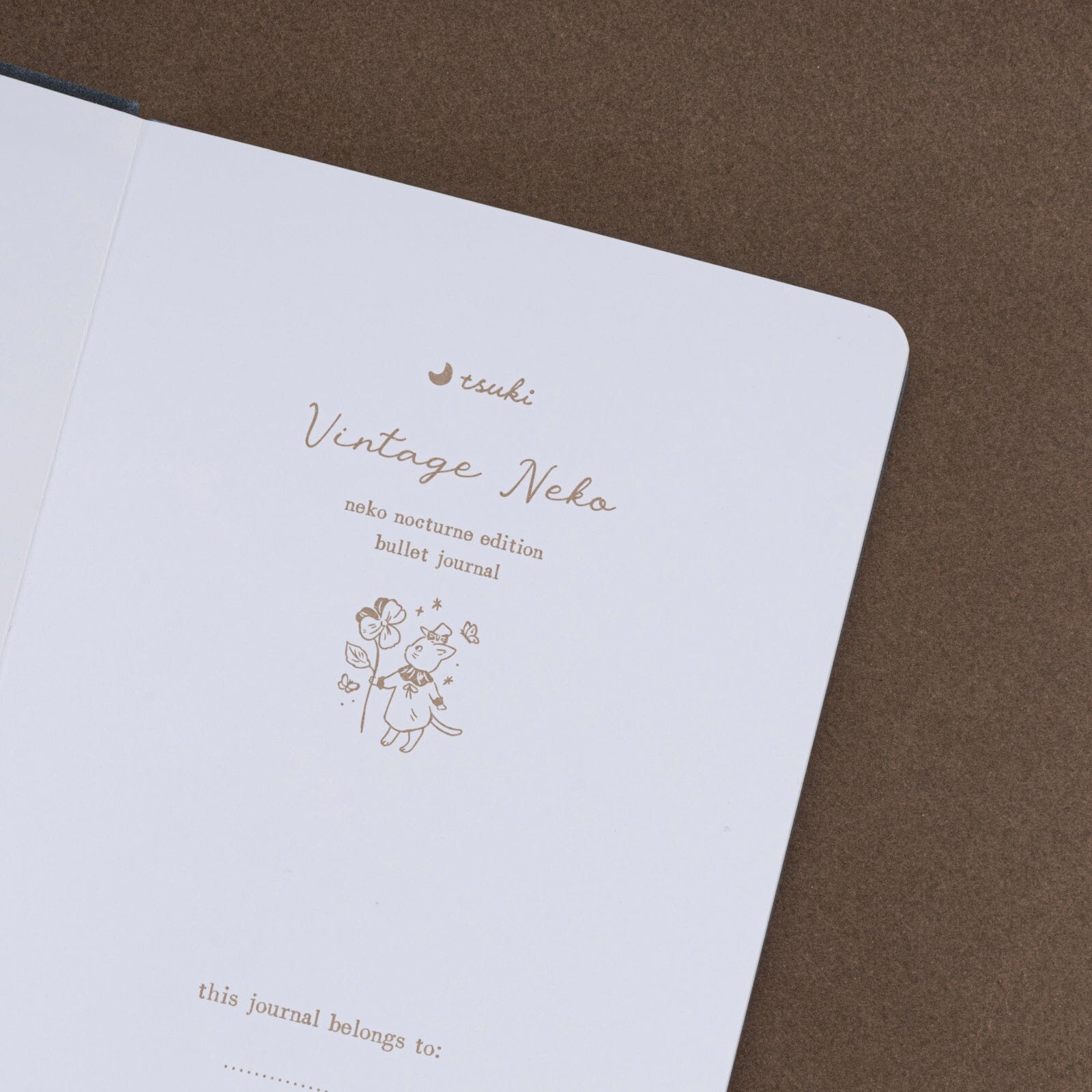 Tsuki 'Neko Nocturne' Limited Edition Bullet Journal ☾