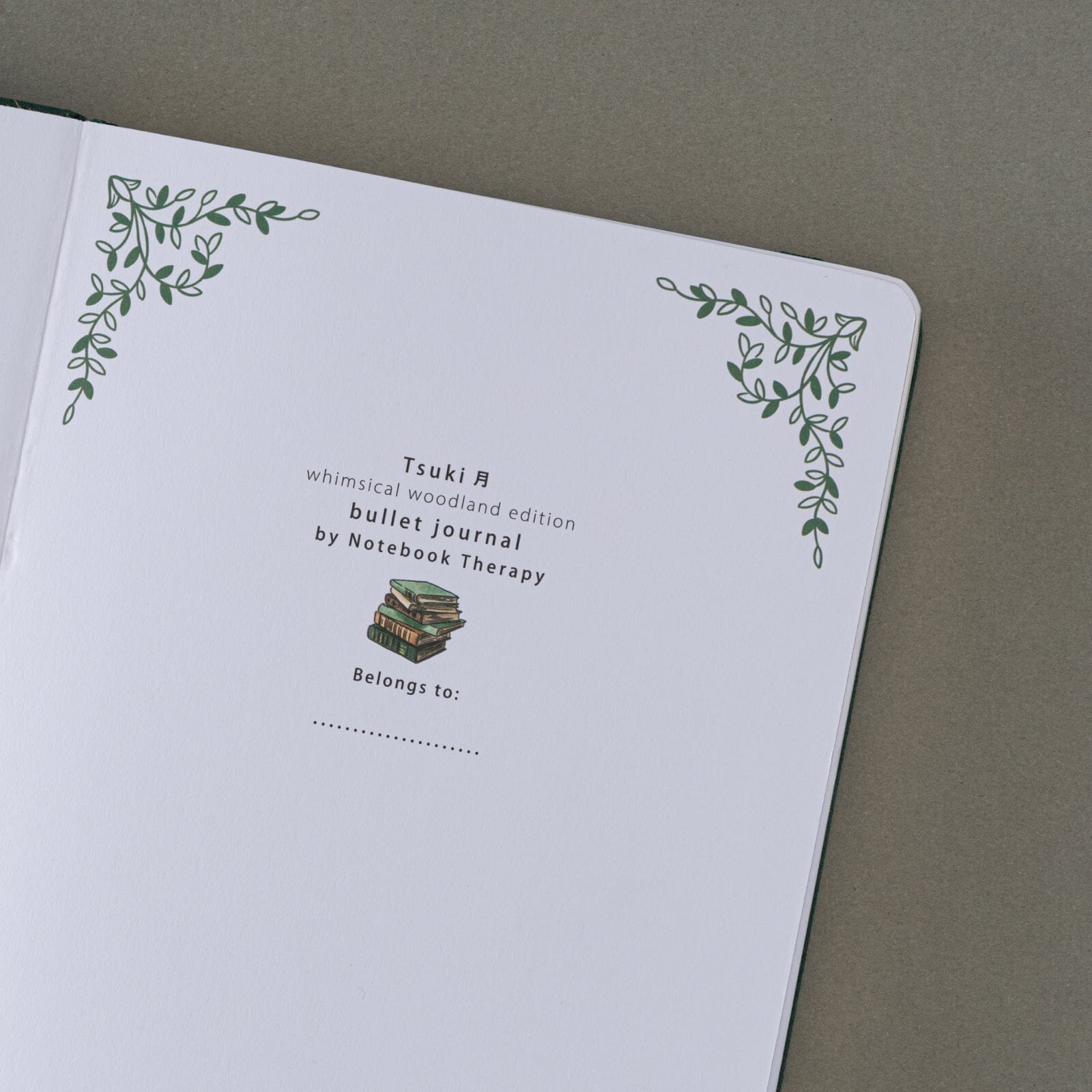 Tsuki 'Whimsical Woodland' Limited Edition Luxury Bullet Journal ☾