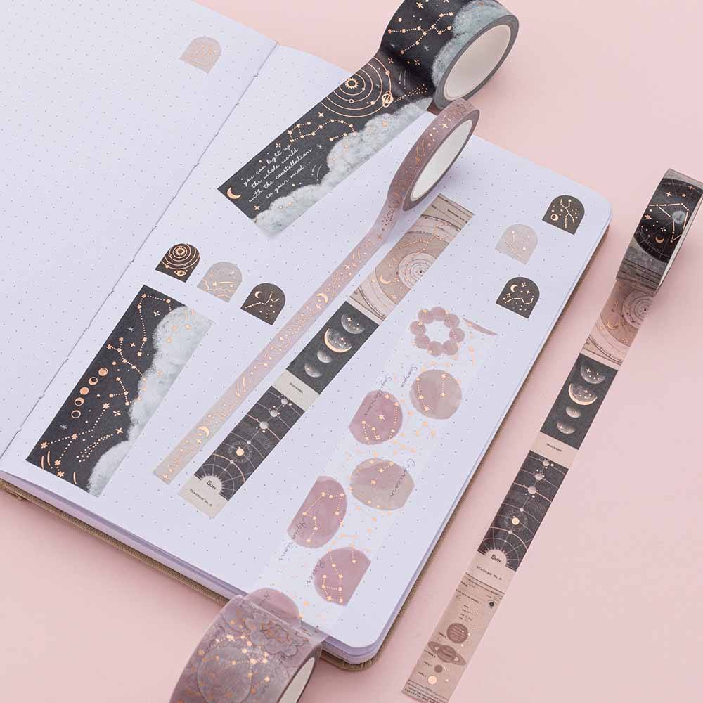Tsuki 'Constellations' Washi Tape Set ☾
