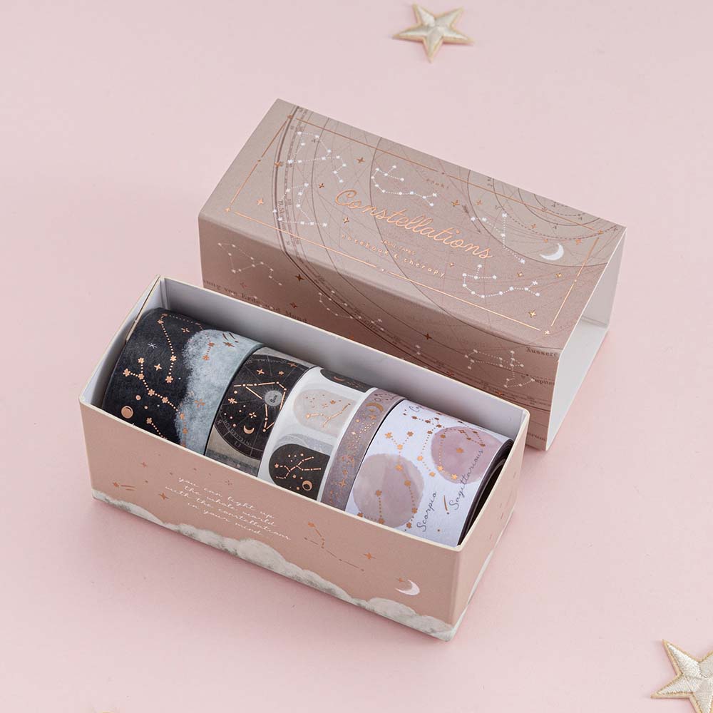 Tsuki 'Constellations' Washi Tape Set ☾