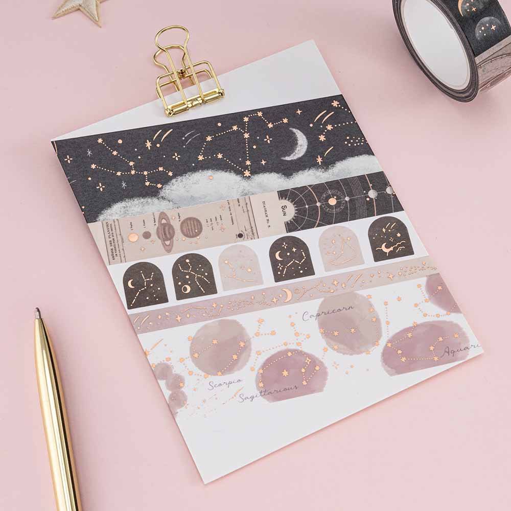 Tsuki 'Constellations' Washi Tape Set ☾