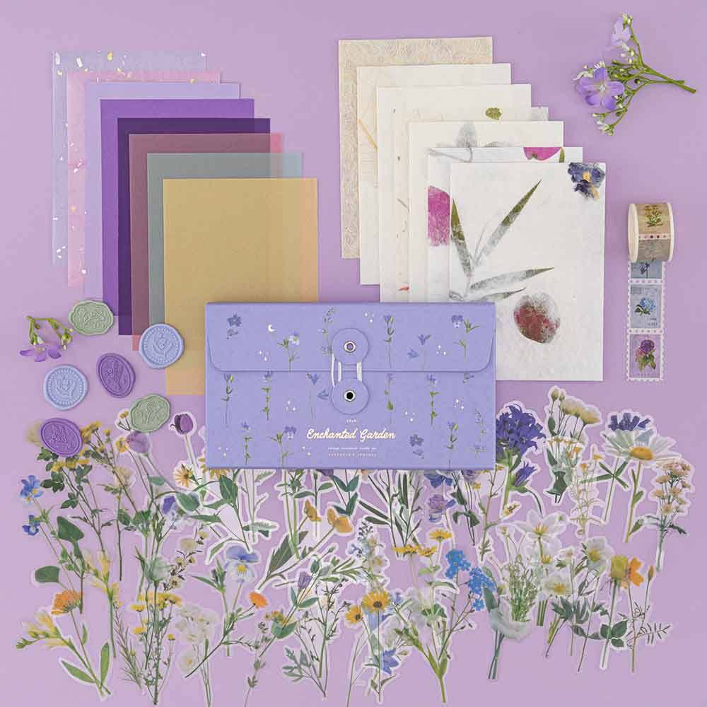 Tsuki 'Enchanted Garden' Scrapbook Sticker Set ☾