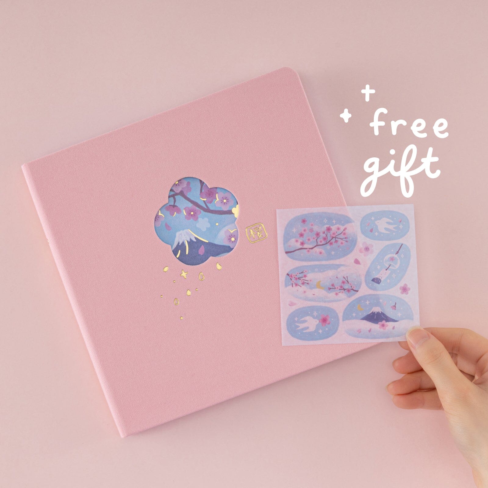 Tsuki Four Seasons: Spring Collector's Edition 2025 Square Bullet Journal ☾