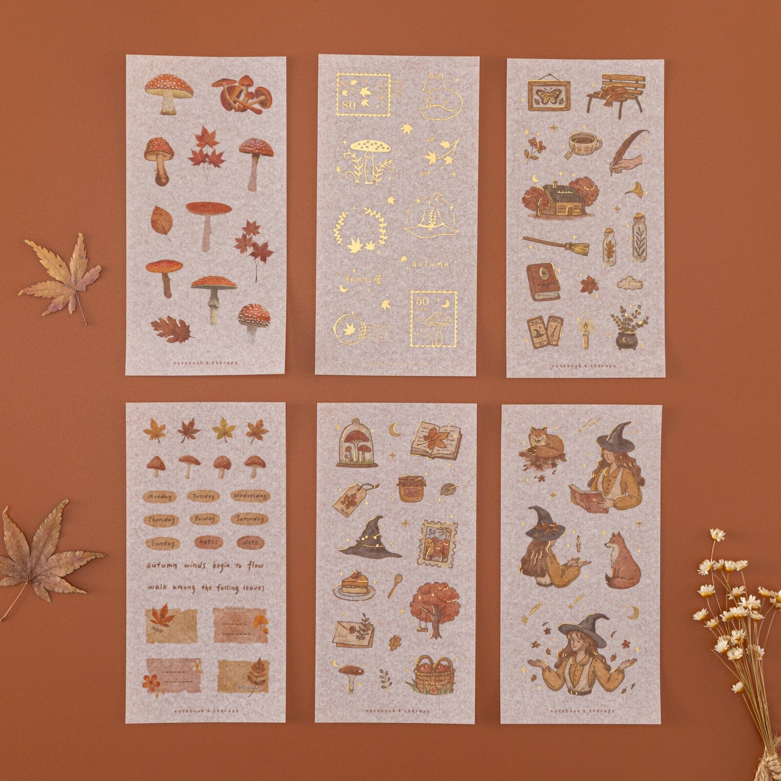 Tsuki 'Four Seasons: Autumn' Sticker Set ☾