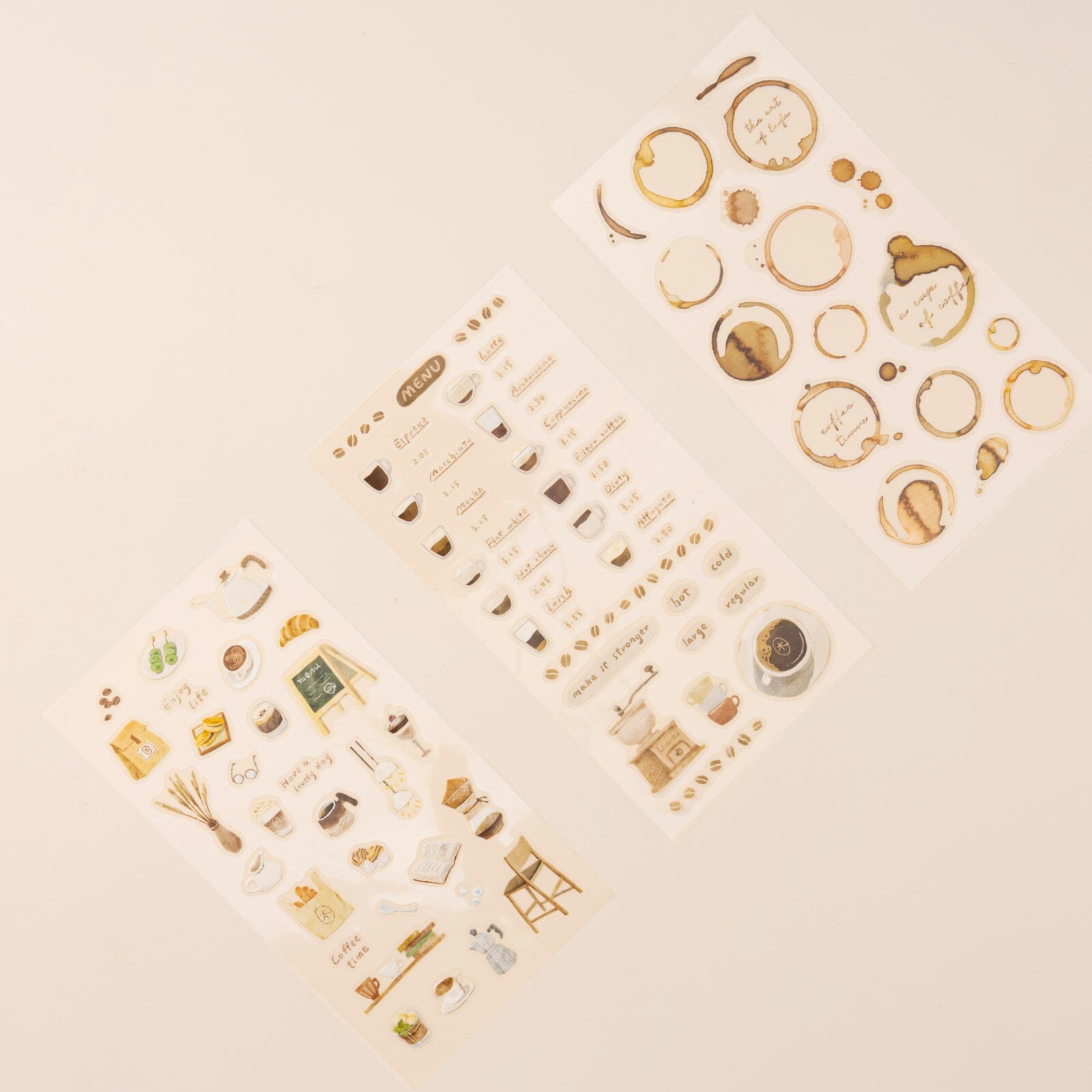 Hinoki - 'Into the Cafe' Sticker Set