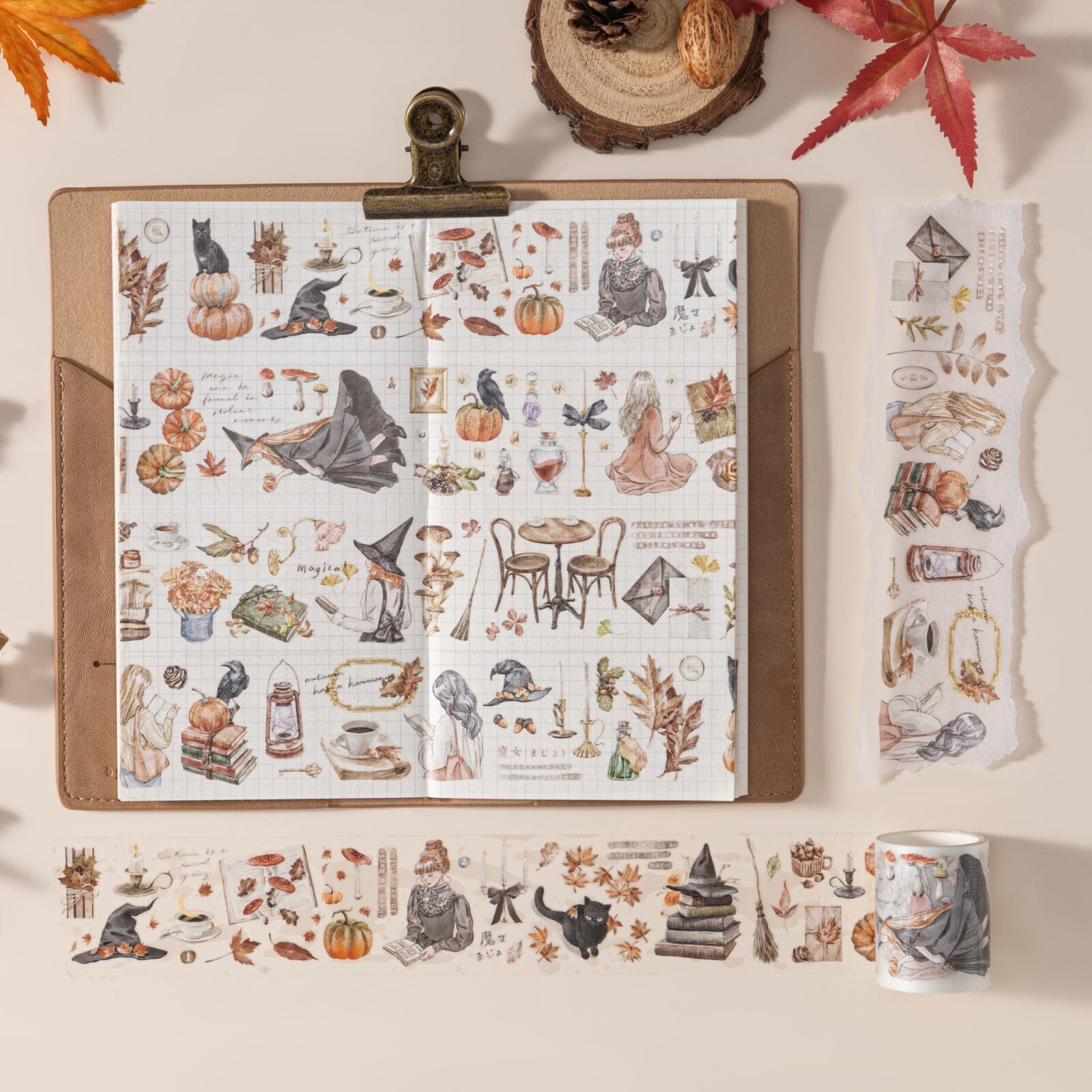 Hinoki - 'Into the Enchantment' PET Decorative Tape