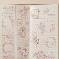 Hinoki - 'Into the Blossom' Decorative PET Tape Set