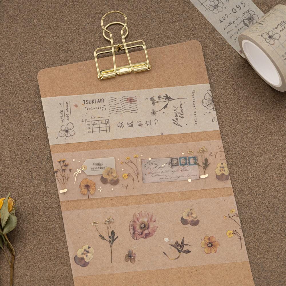 Tsuki 'Junk Journal' Washi Tape Set ☾