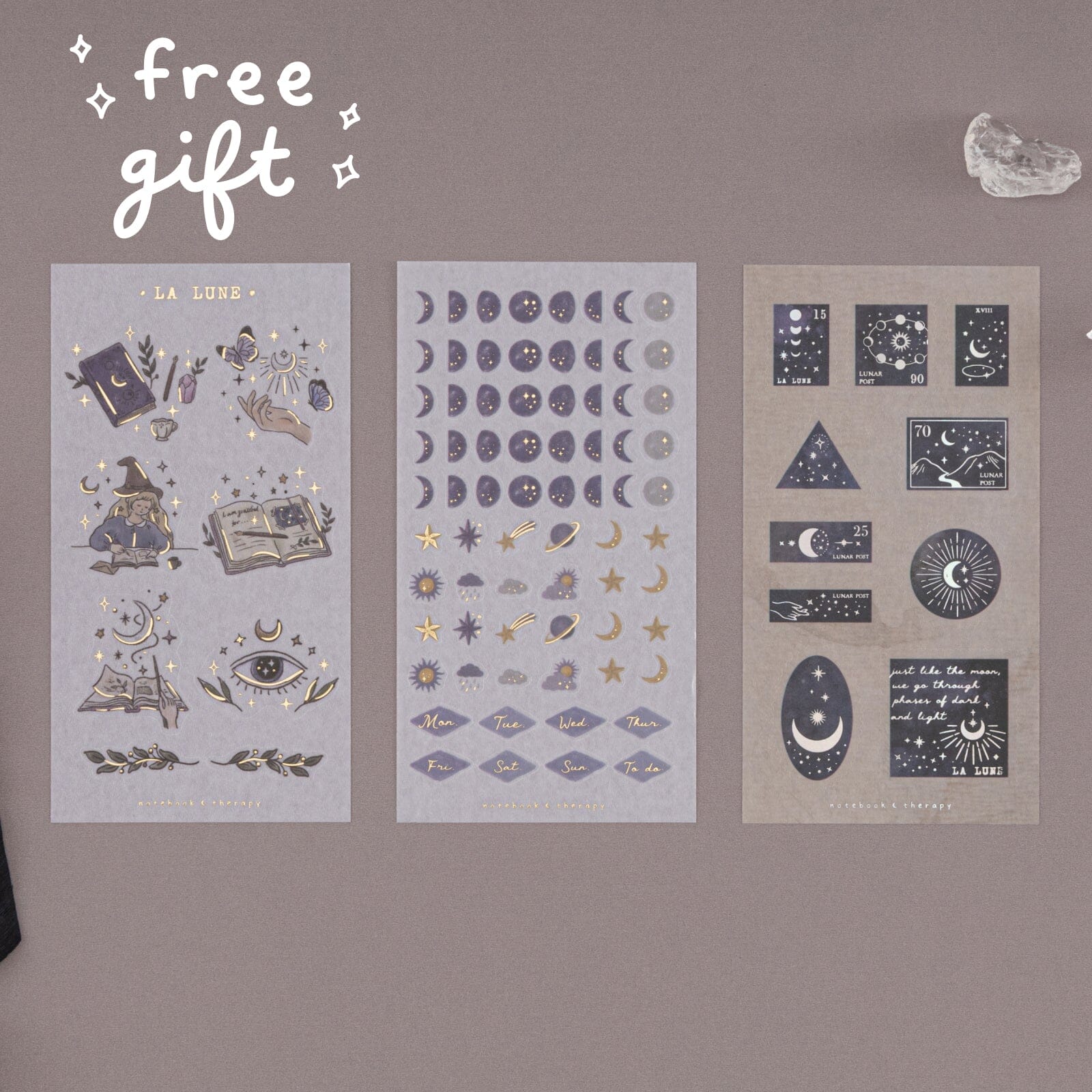Tsuki 'La Lune' Collector's Edition Moon Planner Travel Notebook ☾