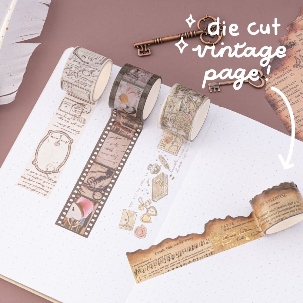 Tsuki 'Love Lock' Washi Tape Set ☾