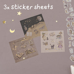 Tsuki 'Lunar Delivery' Washi Tape Set ☾