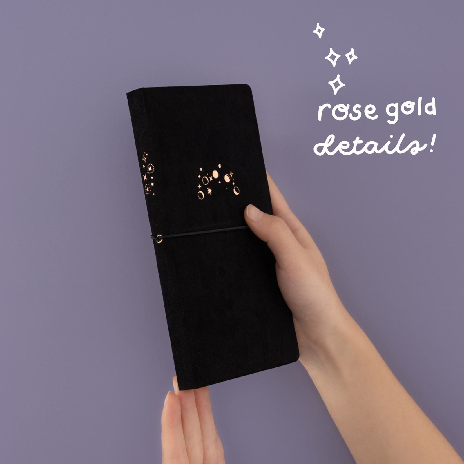 Tsuki 'Moonlit Whisper' Limited Edition Luxury Travel Notebook  ☾