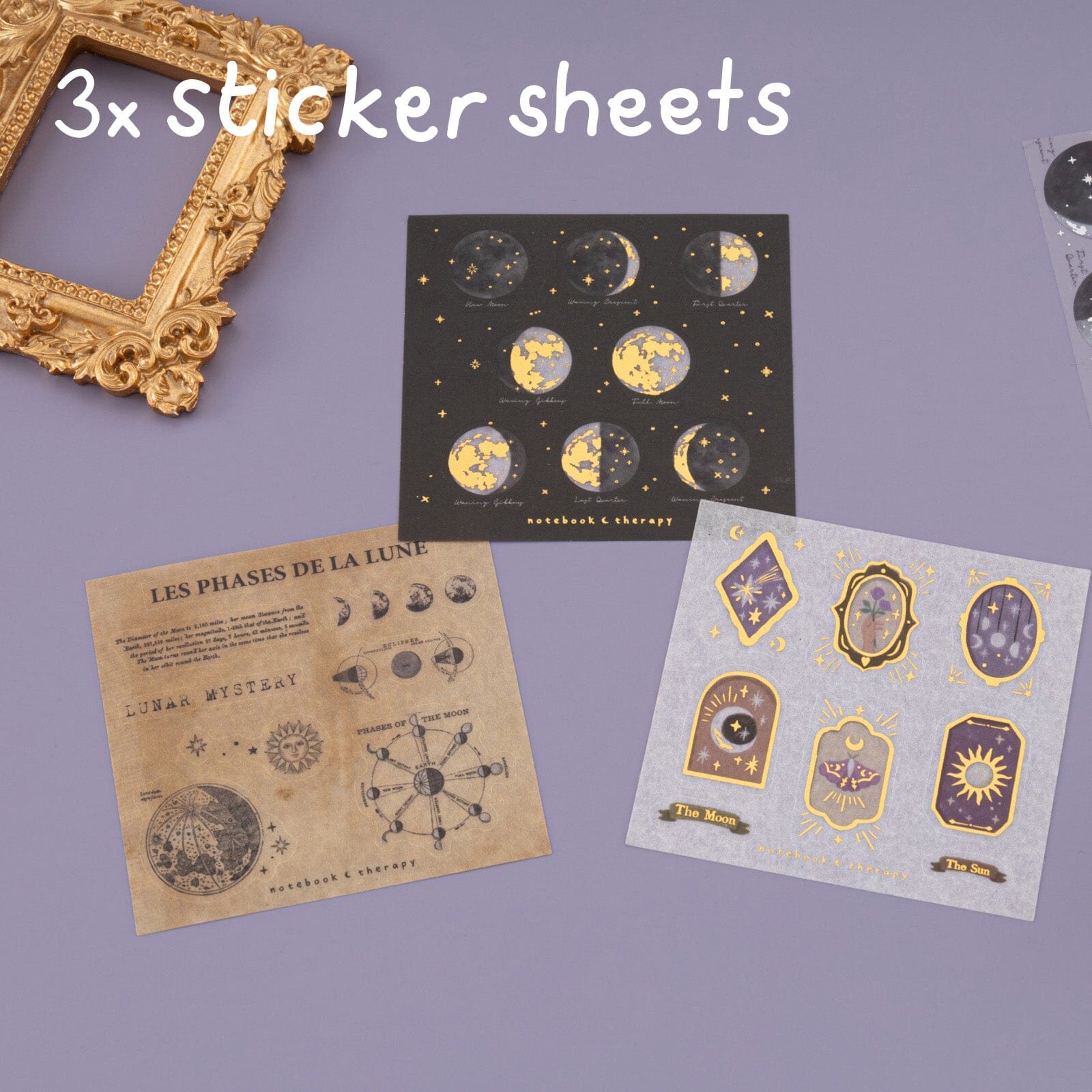 Tsuki 'Lunar Mystery' Washi Tape Set ☾