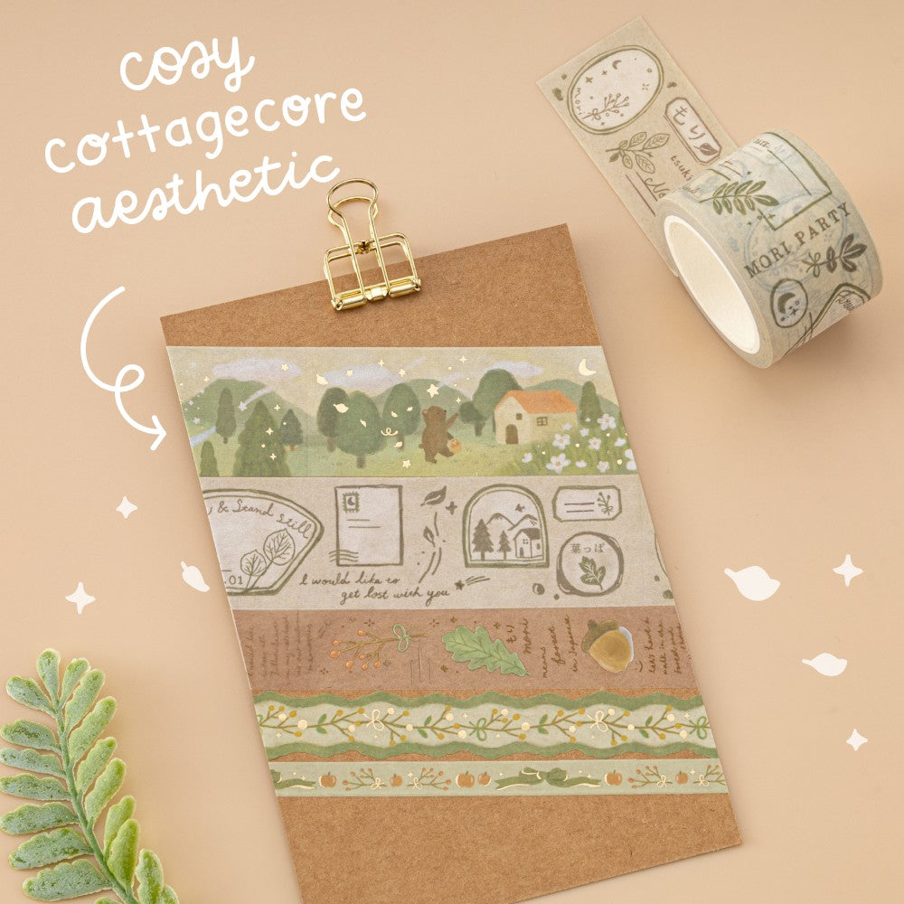 Tsuki 'Mori' Washi Tape Set ☾