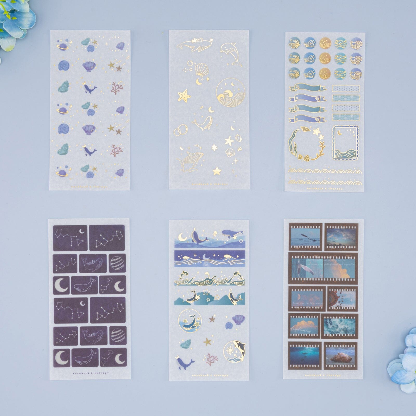 Tsuki 'Ocean' Sticker Set ☾