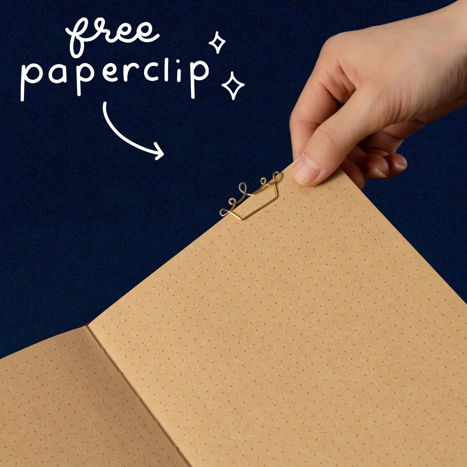Tsuki 'Majestic Moon' Limited Edition Kraft Paper Bullet Journal in A5 ☾
