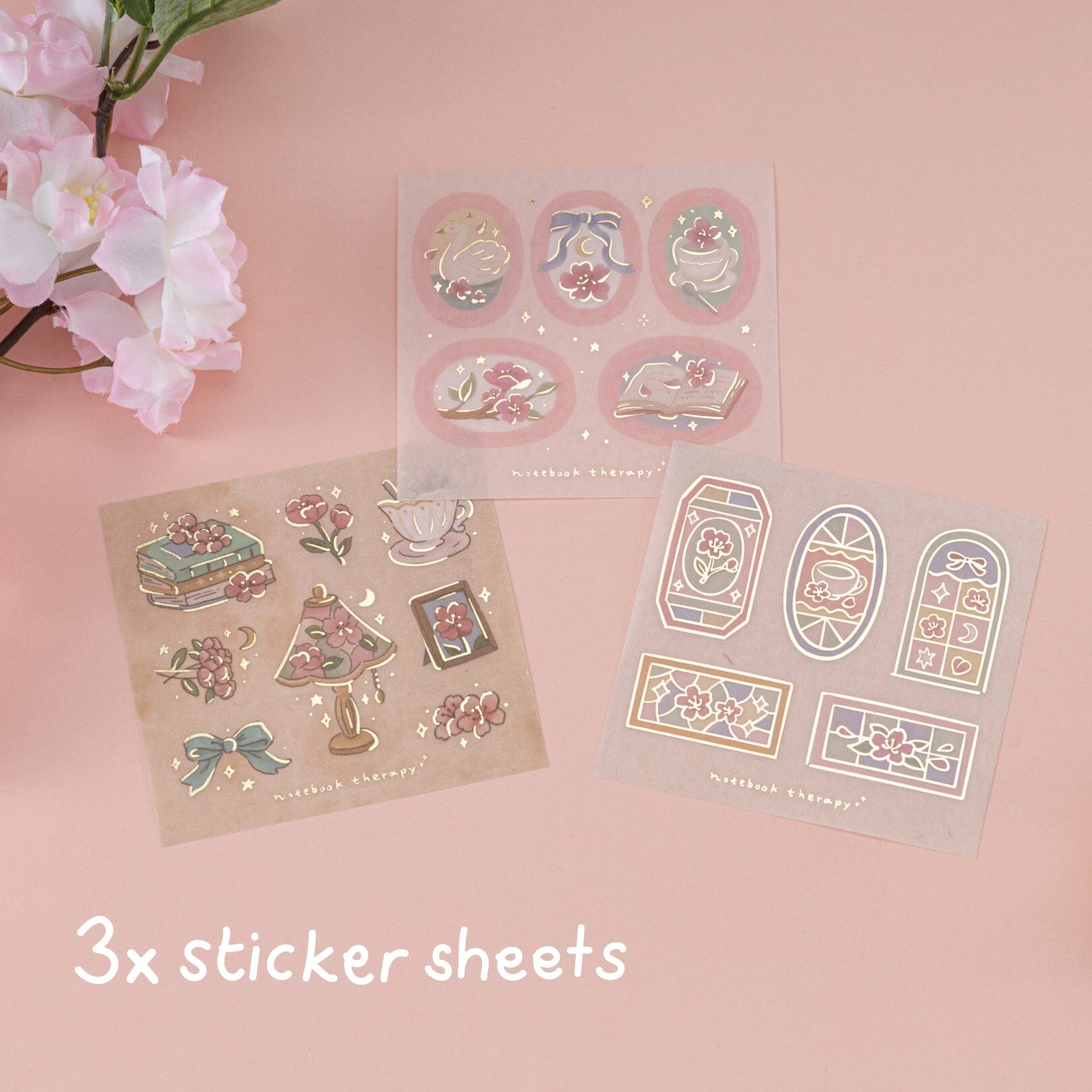 Tsuki 'Sakura Story' Washi Tape Set ☾