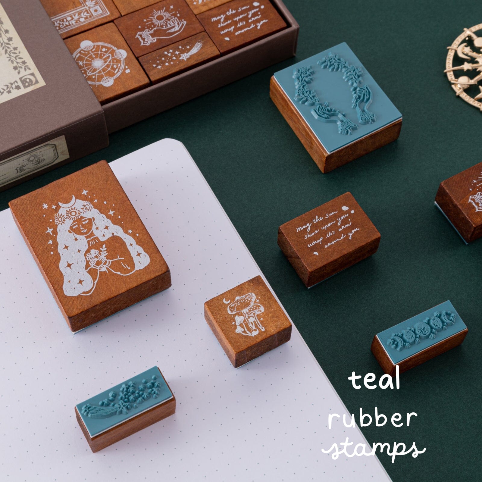Tsuki 'Midsummer Night's Dream' Bullet Journal Stamp Set ☾