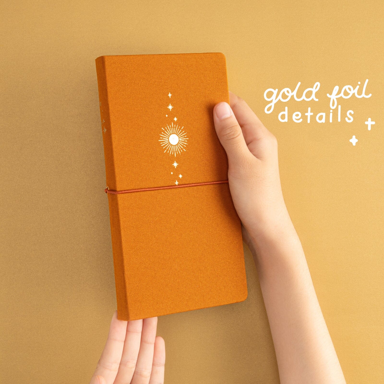 Tsuki 'Sunbeam Magic' Luxury Travel Notebook ☾