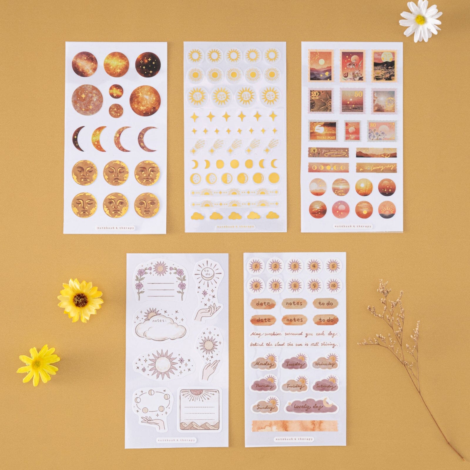 Tsuki 'Sunlit Mystery' Sticker Set ☾