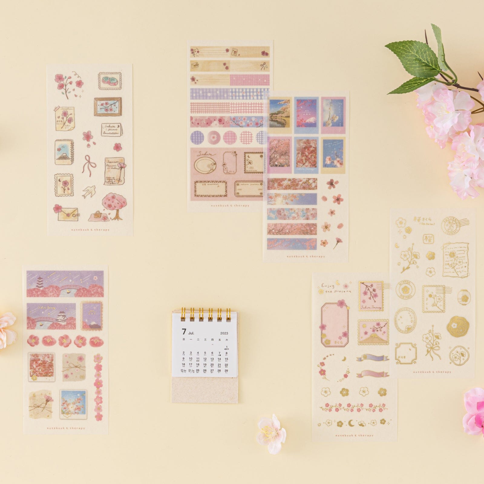 Tsuki 'Sakura Journey' Sticker Set ☾
