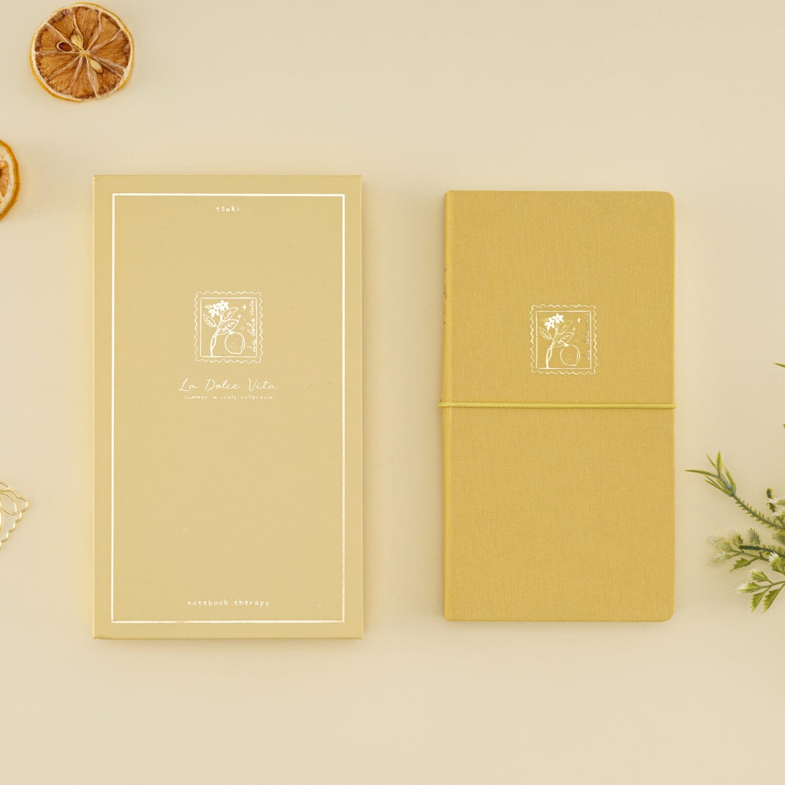 Tsuki 'La Dolce Vita' Travel Notebook ☾