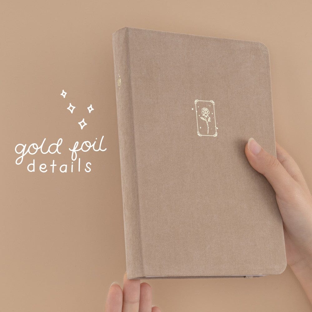 Tsuki 'Vintage Rose' Pressed Petal Limited Edition Bullet Journal ☾
