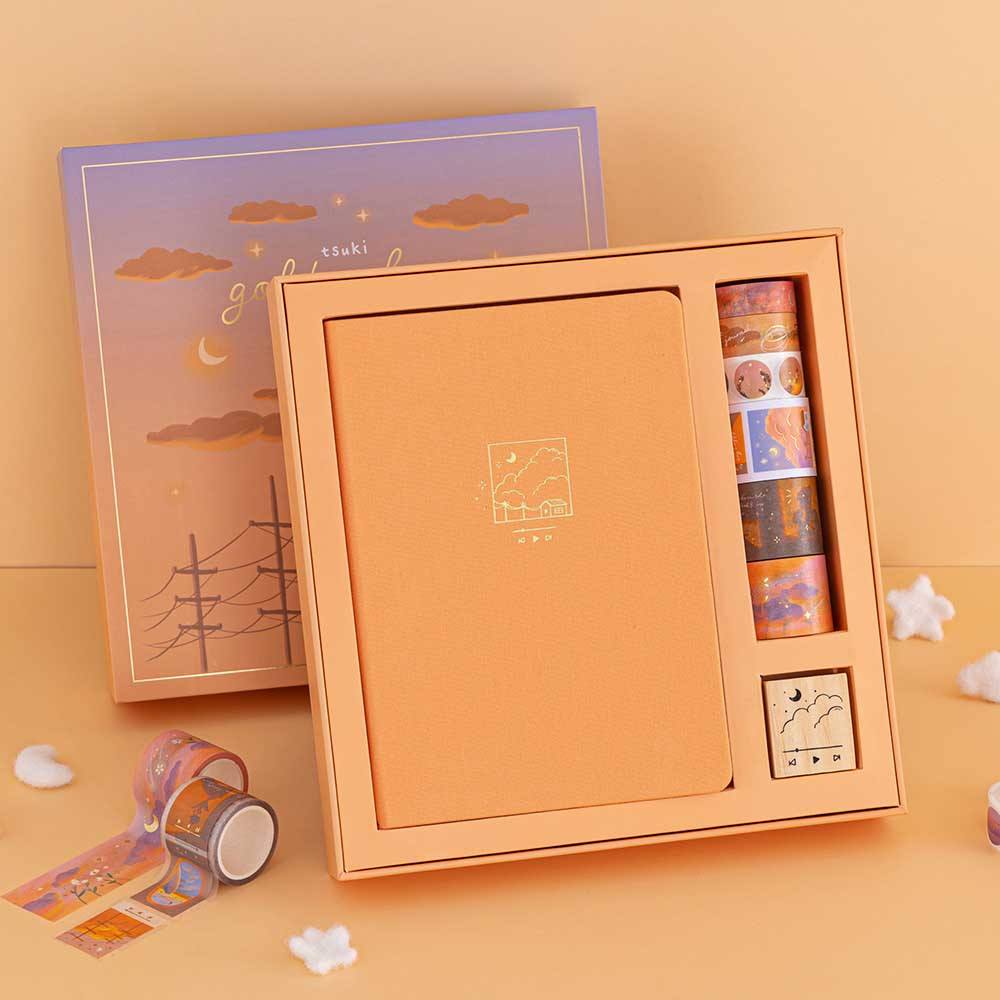 Tsuki 'Golden Hour' Limited Edition Bullet Journal Set ☾