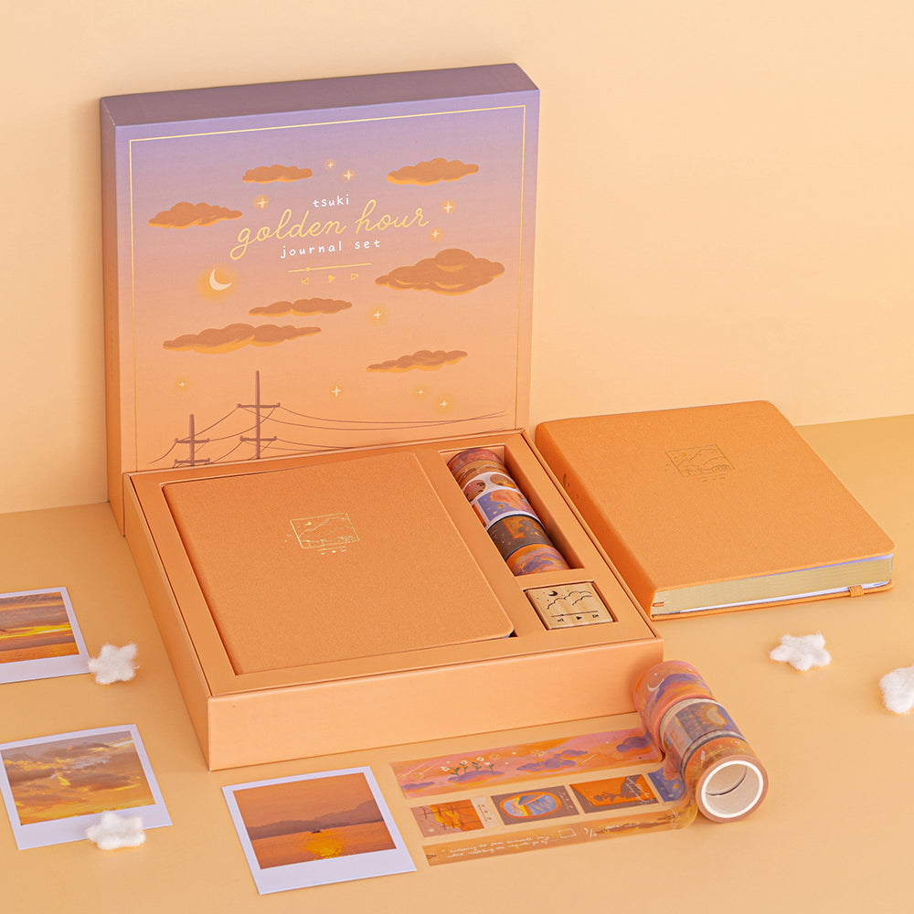 Tsuki 'Golden Hour' Limited Edition Bullet Journal Set ☾