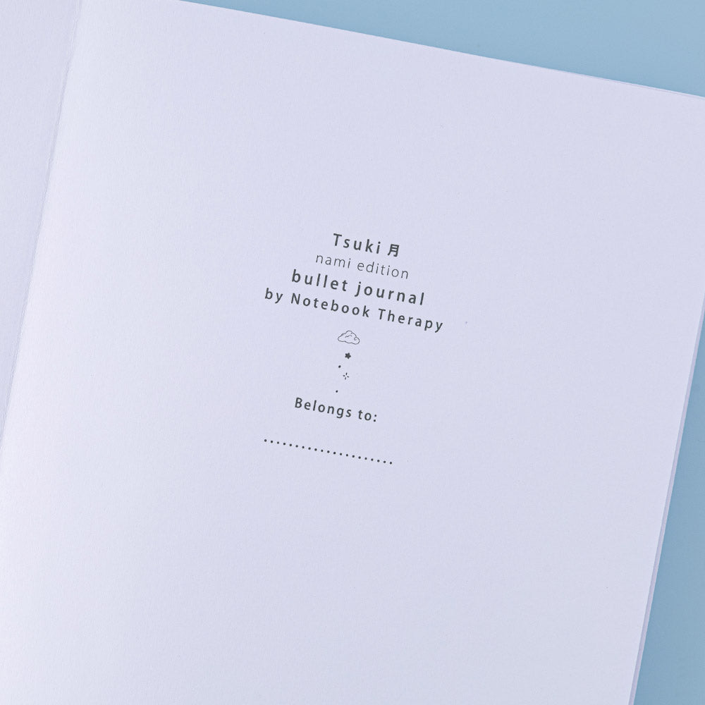 Tsuki 'Nami' Limited Edition Bullet Journal ☾