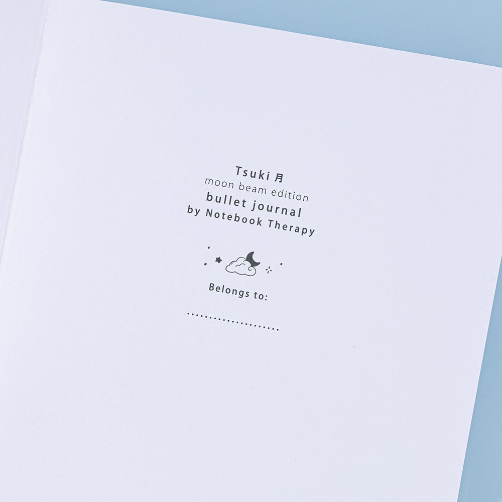 Tsuki 'Moon Beam' Limited Edition Bullet Journal ☾