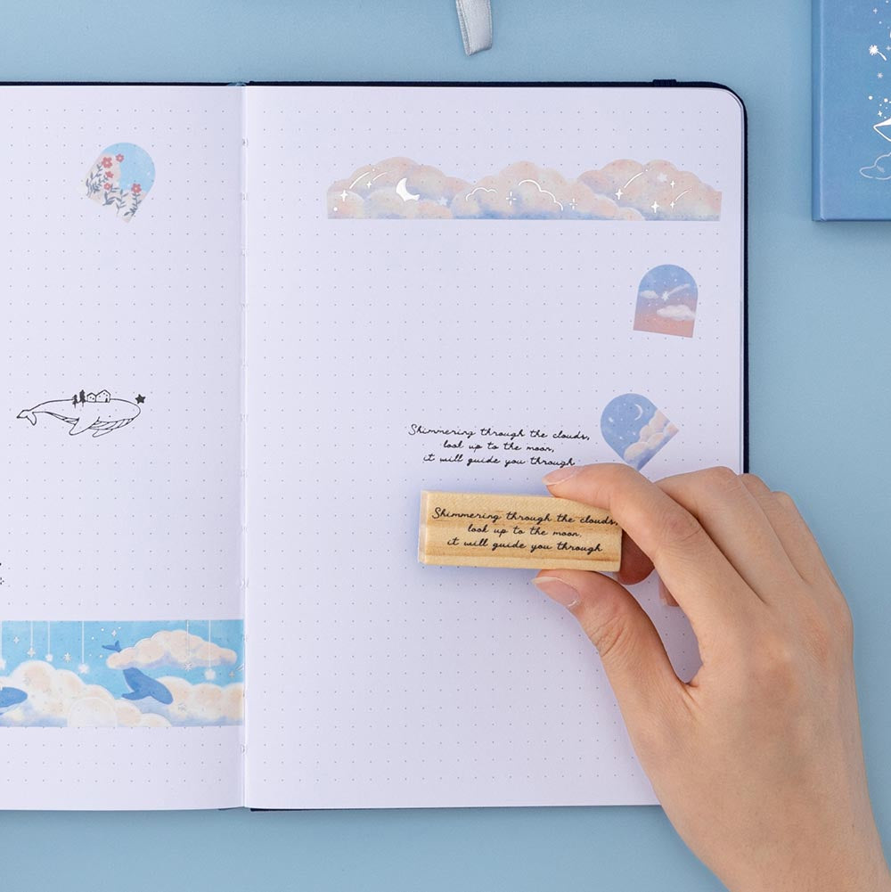 Tsuki 'Cloud Dreamland' Bullet Journal Stamp Set ☾
