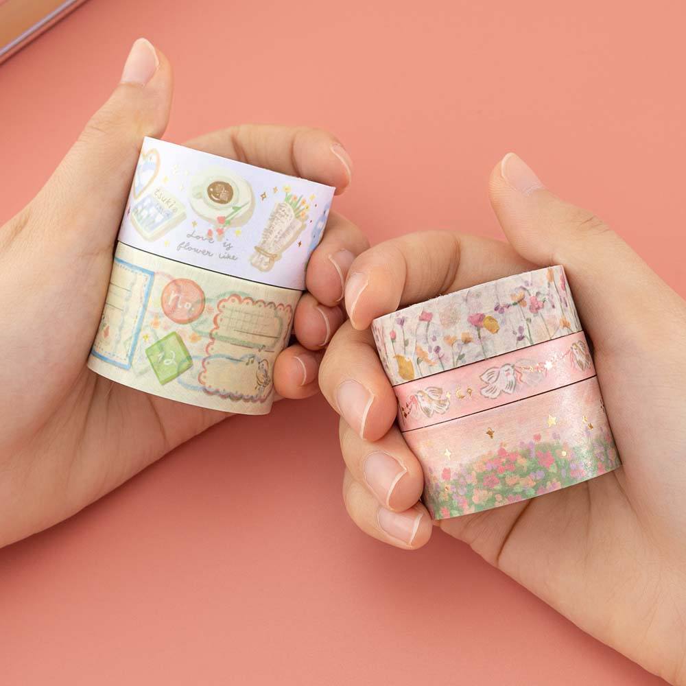 Tsuki 'Suzume' Washi Tape Set ☾