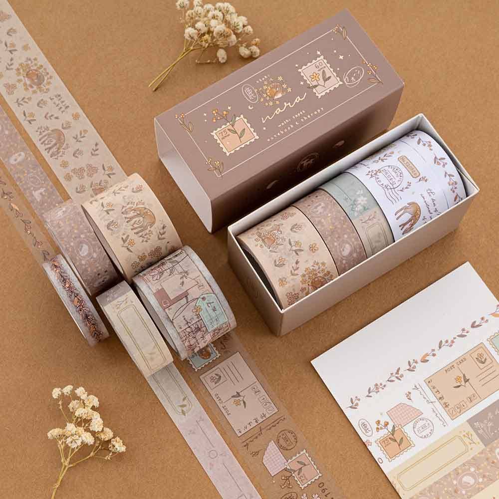 Tsuki 'Nara' Washi Tape Set ☾