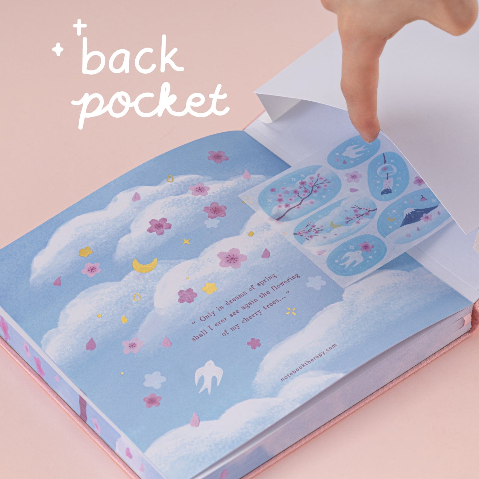 Tsuki Four Seasons: Spring Collector's Edition 2025 Square Bullet Journal ☾