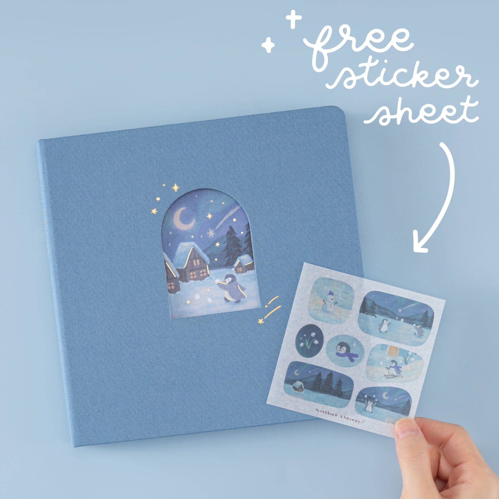 Tsuki Four Seasons: Winter Collector's Edition 2025 Square Bullet Journal ☾
