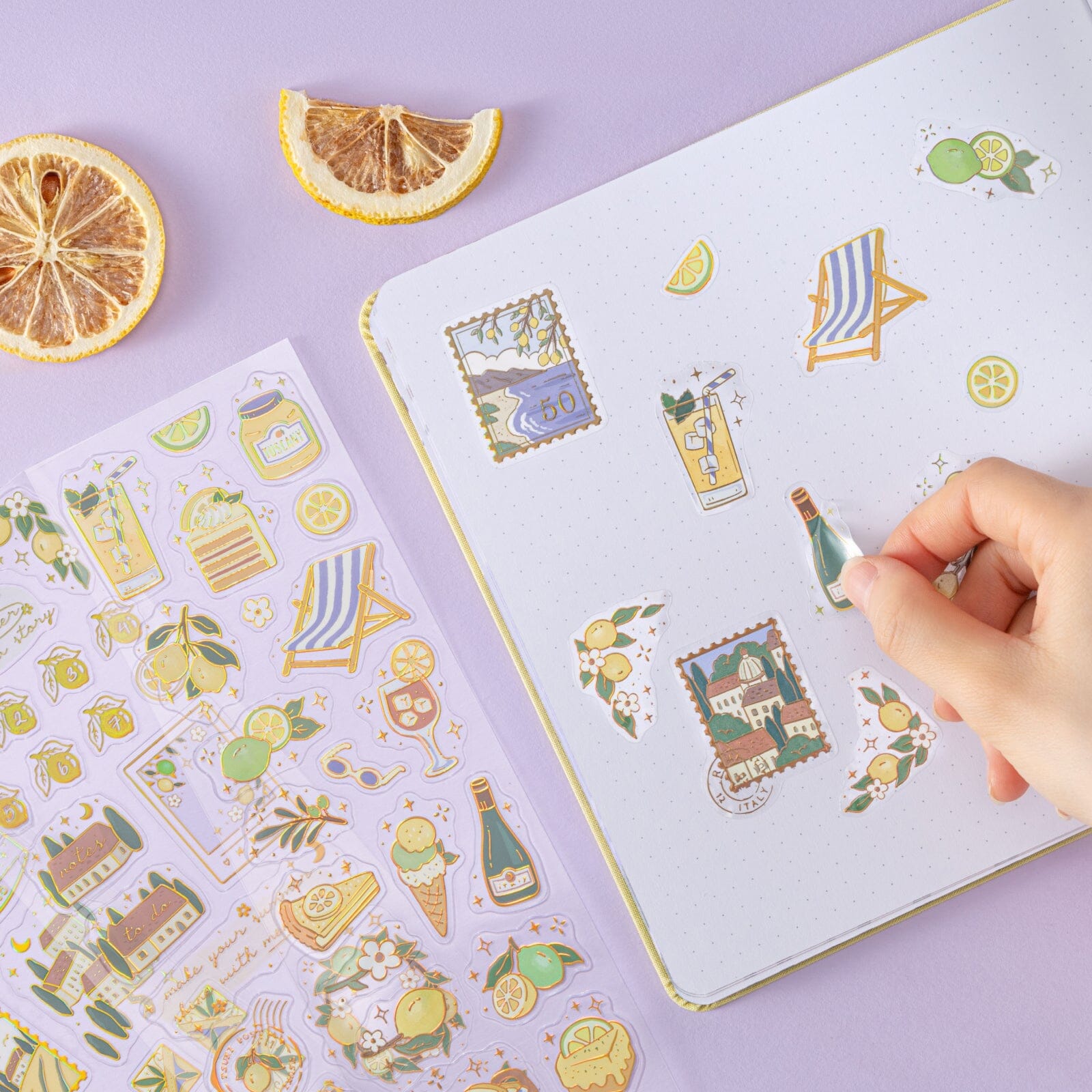 Tsuki Four Seasons: Summer Collector's Edition 2025 3D Holographic Sticker Set ☾