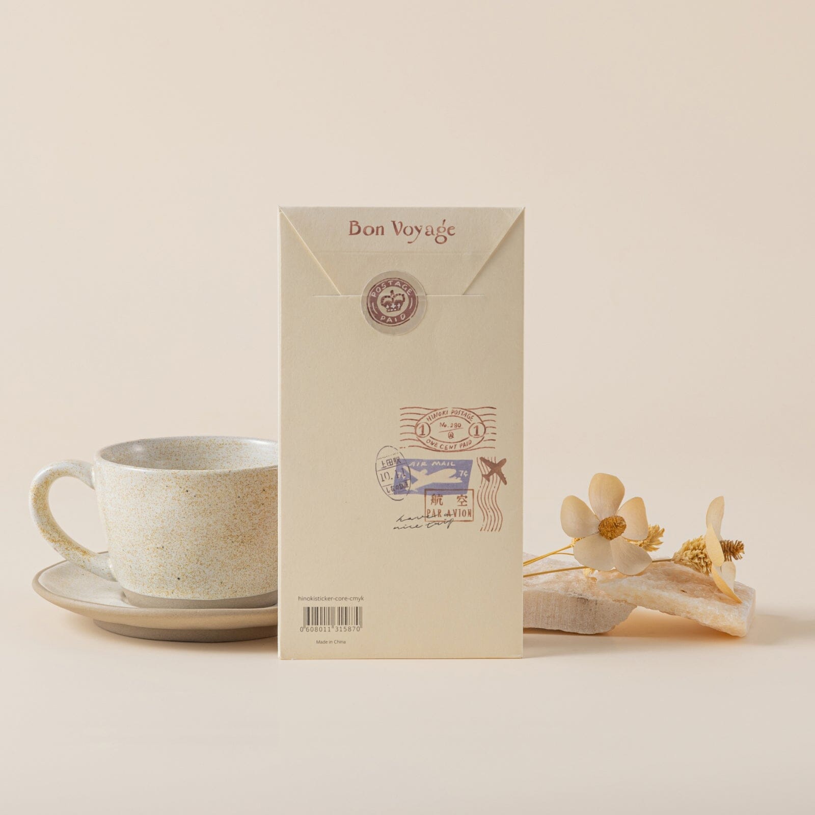 Hinoki - 'Travel Essentials' Print-On Sticker Set