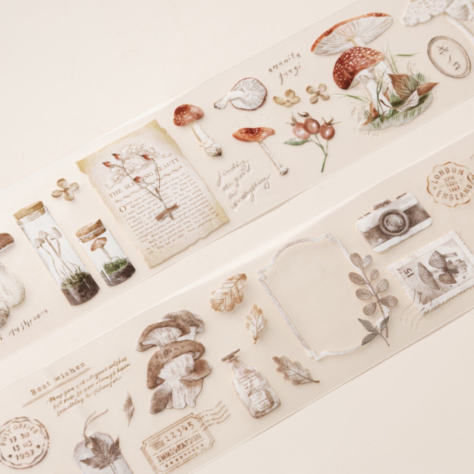 Hinoki - 'Into the Fall' Decorative PET Tape Set