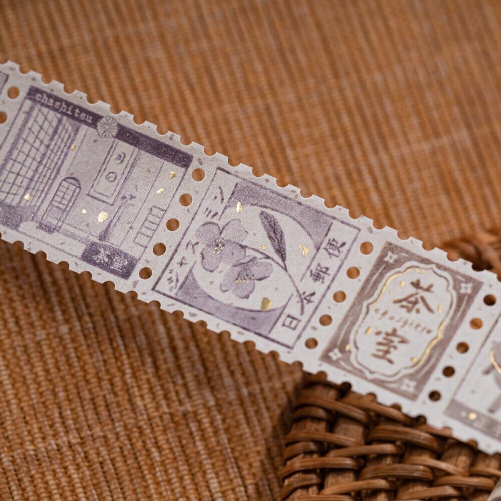 Hinoki - 'Into the Tea Room' PET + Washi Tape Set