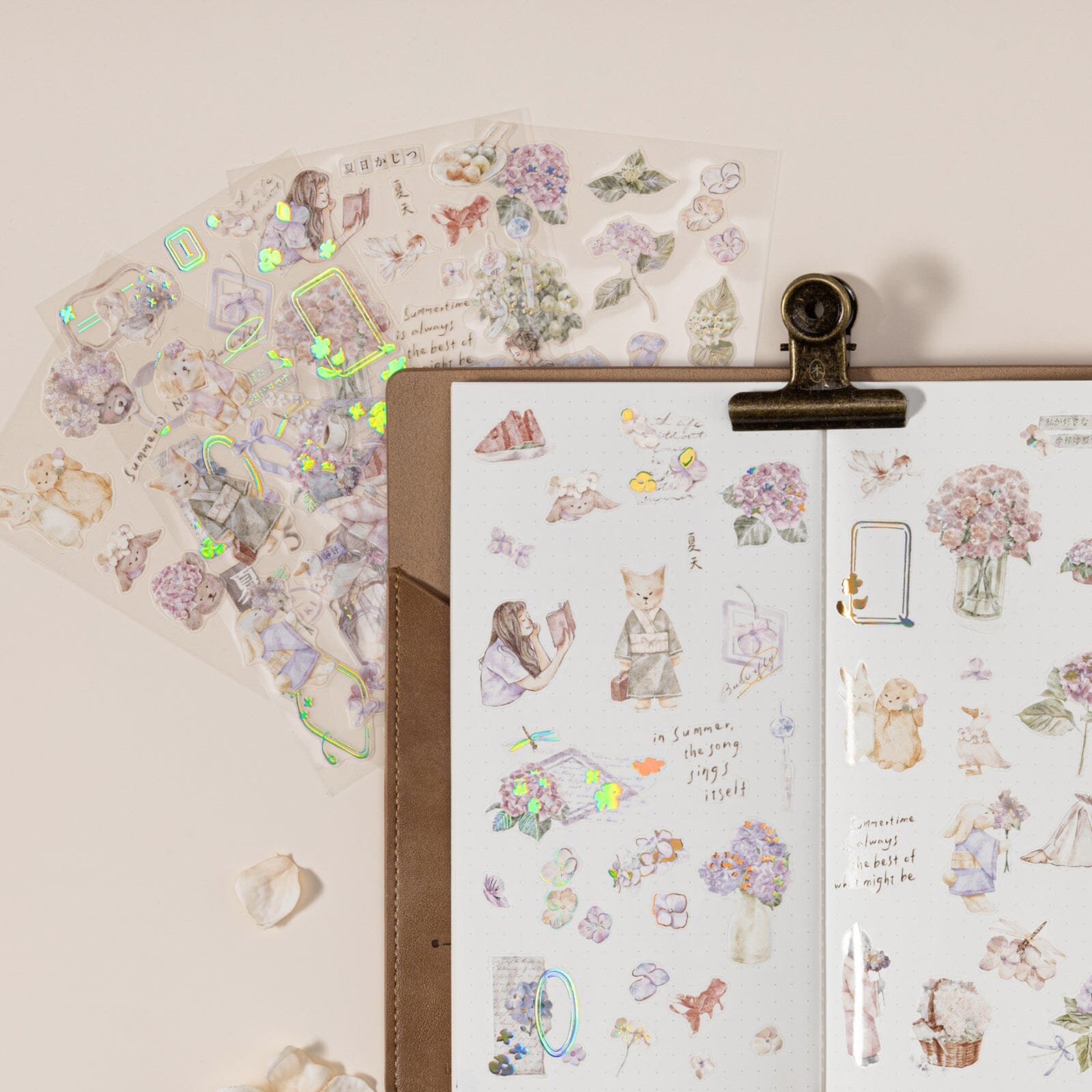 Hinoki - 'Into the Summer' Sticker Sheets