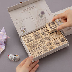Tsuki 'Journey in Japan' Bullet Journal Stamp Set ☾