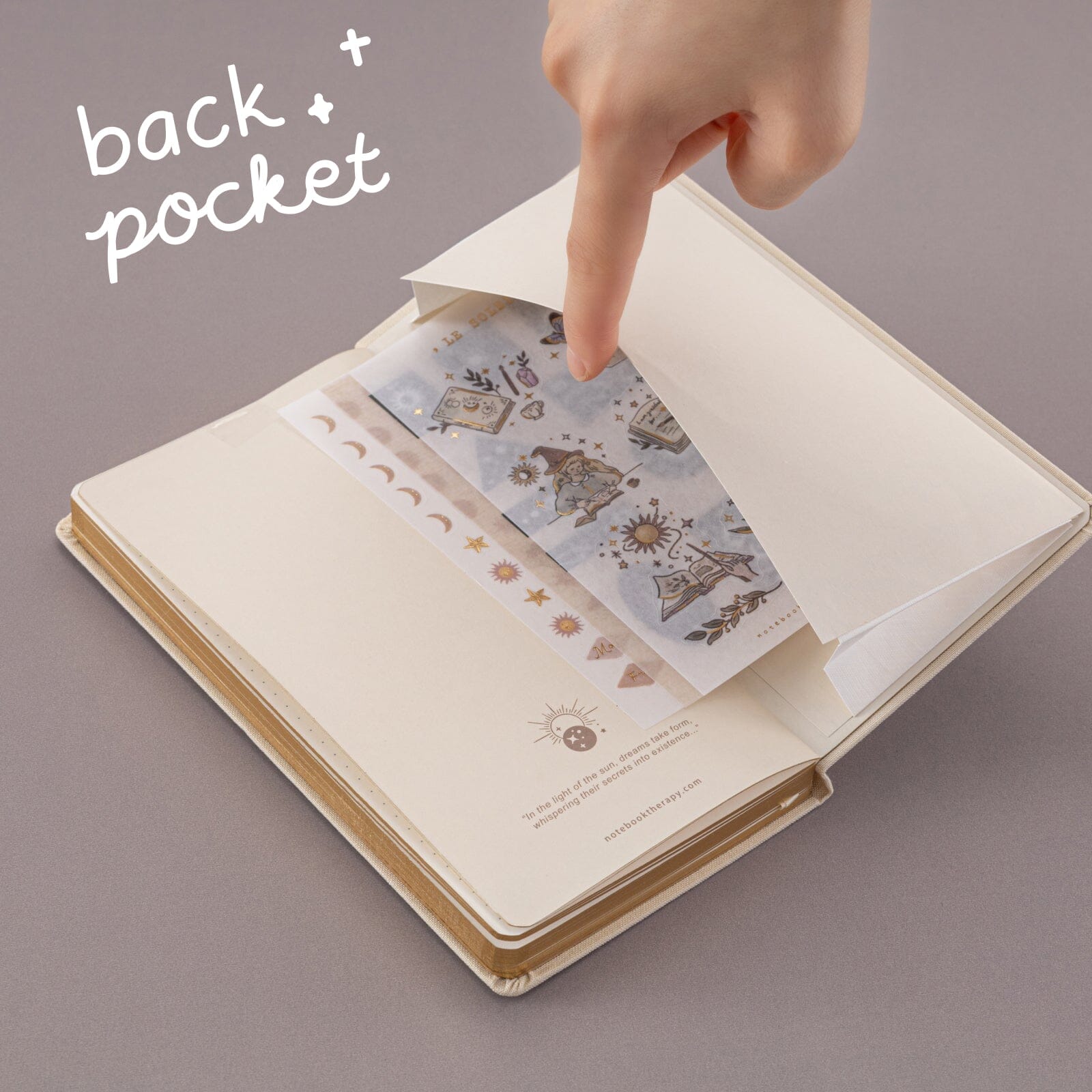 Tsuki 'Le Soleil' Collector's Edition Moon Planner Travel Notebook ☾