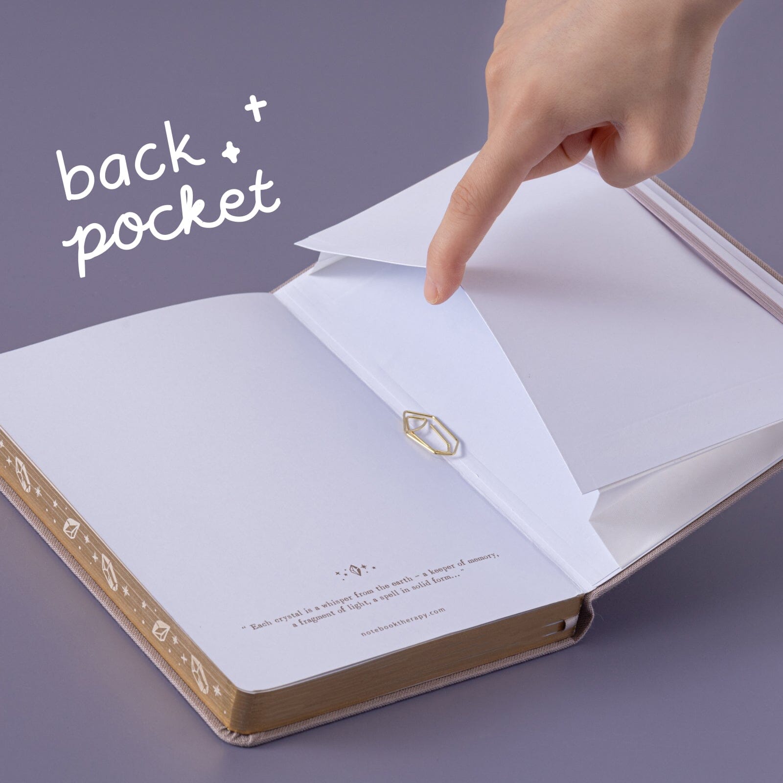 Tsuki 'Crystal Magic' Limited Edition Luxury Bullet Journal ☾