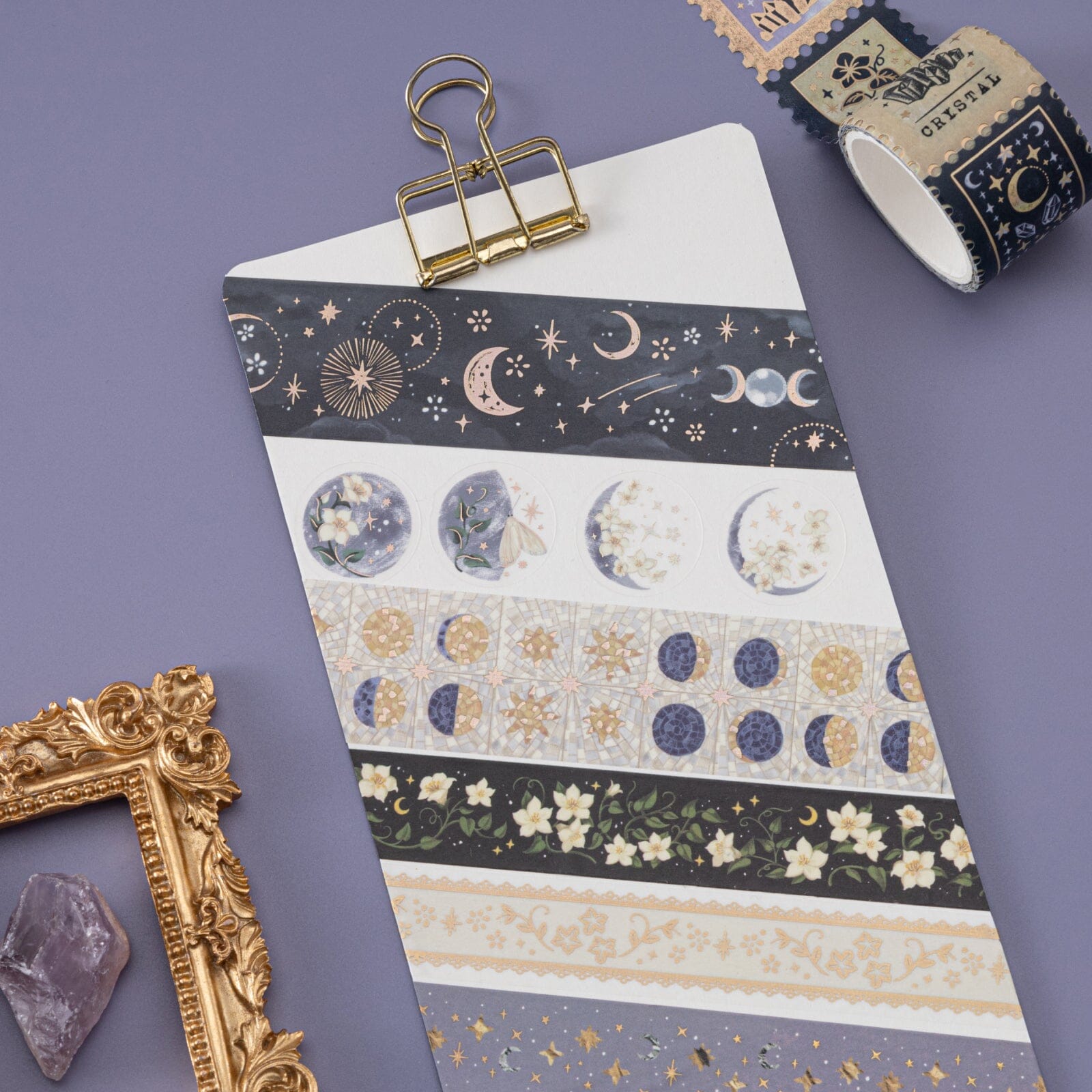 Tsuki 'Moonflower Magic' Washi Tape Set ☾