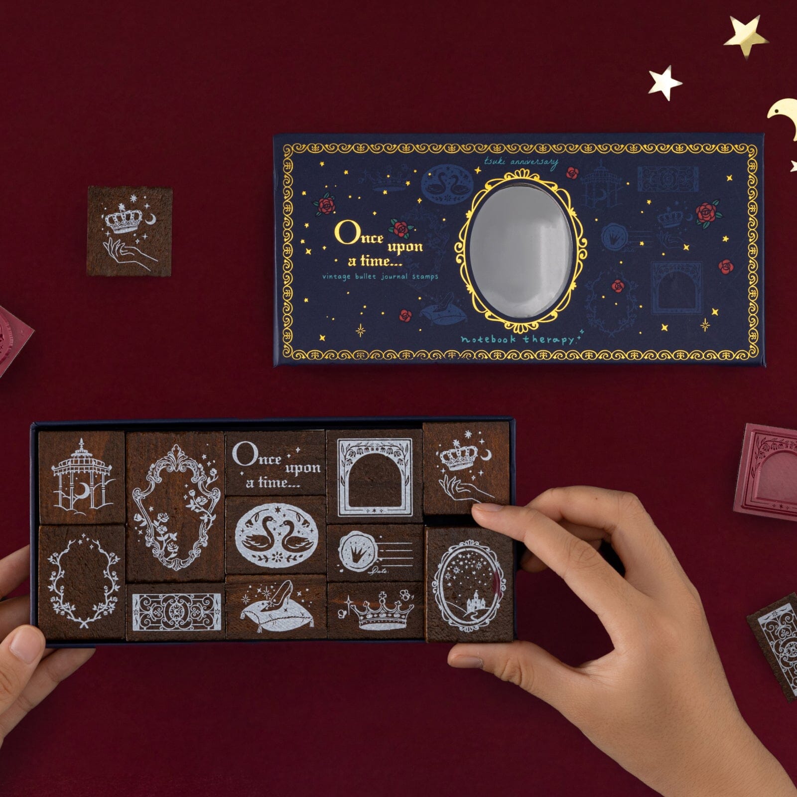 Tsuki 'Once Upon a Time' Bullet Journal Stamp Set ☾