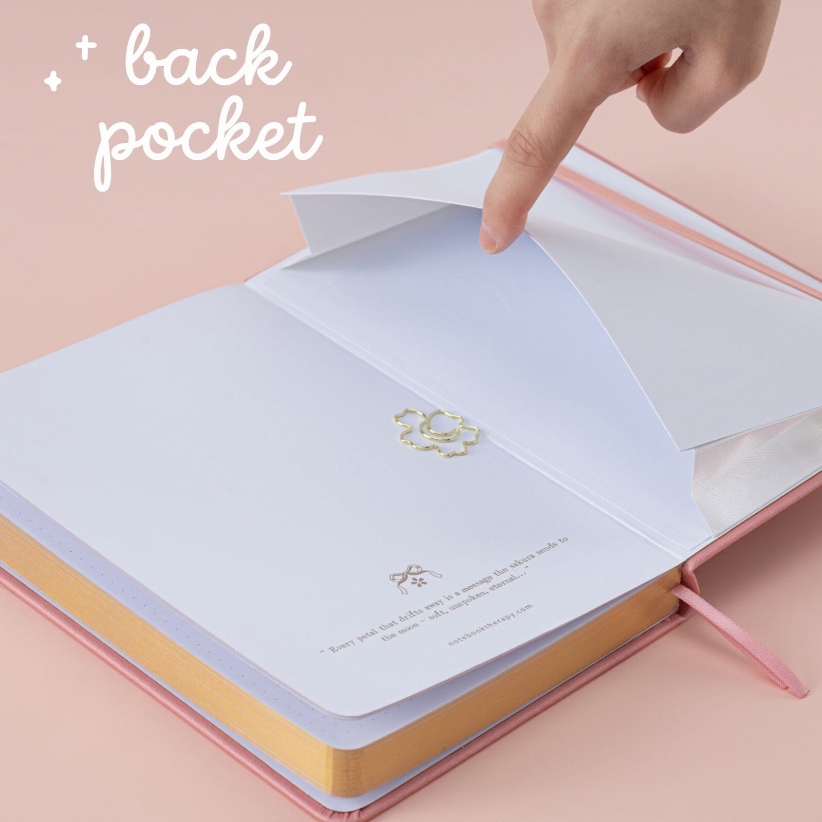 Tsuki 'Sakura Luna' Limited Edition Luxury Bullet Journal ☾